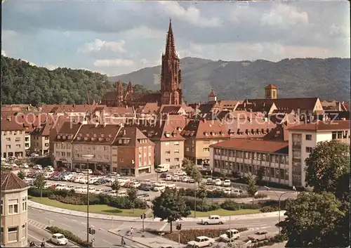 Freiburg Breisgau Muenster Fahnenbergplatz Kat. Freiburg im Breisgau