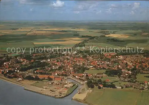 Toenning Nordseebad Fliegeraufnahme  Kat. Toenning