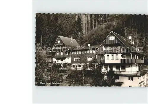 Wildberg Schwarzwald Haus Saron Kat. Wildberg