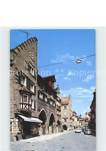 Lindau Bodensee Hauptstrasse mit Brodlaube Kat. Lindau (Bodensee)