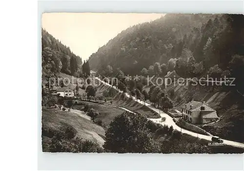 Bussang Vosges Hotel Turenne et le Col de Bussang Kat. Bussang