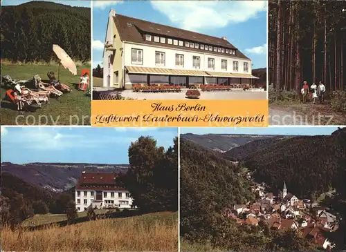 Lauterbach Schwarzwald Haus Berlin Kat. Lauterbach