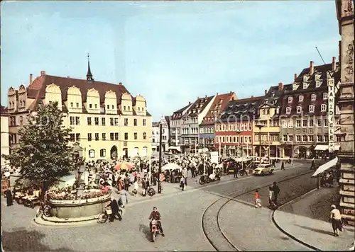 Naumburg Saale Wilhelm Pieck Platz Kat. Naumburg