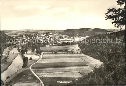 Berga Elster Fliegeraufnahme Elstertal Kat. Berga Elster