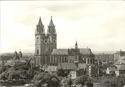 Magdeburg Dom uns St. Sebastian Kirche Kat. Magdeburg