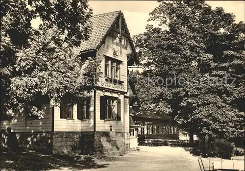 Wernigerode Harz HO Waldgasthaus Drei Annen Kat. Wernigerode