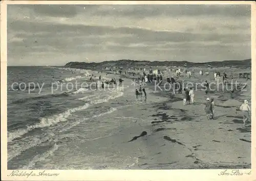 Norddorf Amrum Strandleben Kat. Norddorf