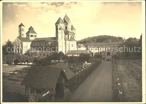 Maria Laach Glees Basilika und Pfortenbau / Glees /Ahrweiler LKR