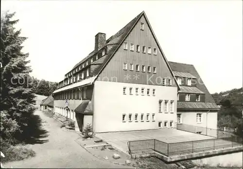 Rehefeld Zaunhaus FDGB Heim Aufbau Kat. Altenberg