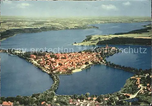 Ratzeburg Fliegeraufnahme Inselstadt Kat. Ratzeburg