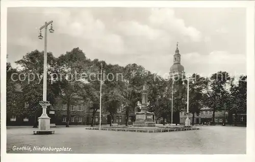 Genthin Hindenburgplatz Kat. Genthin