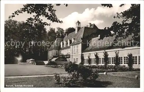 Berum Ostfriesland Schloss Nordeck Kat. Hage