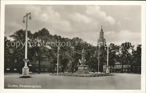 Genthin Hindenburgplatz Kat. Genthin