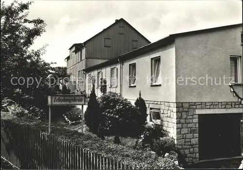 Kottengruen Falkenstein Vogtland Erholungsheim Kat. Falkenstein Vogtland