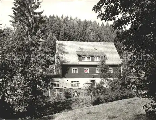 Hohnstein Saechsische Schweiz Betriebsferienheim Grundmuehle Kat. Hohnstein