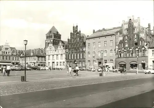 Greifswald Mecklenburg Vorpommern Platz der Freundschaft Kat. Greifswald