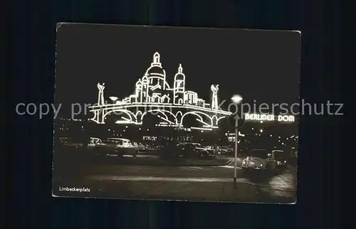 Essen Ruhr Essener Lichtwochen 1964 Limbeckerplatz Berliner Dom Kat. Essen