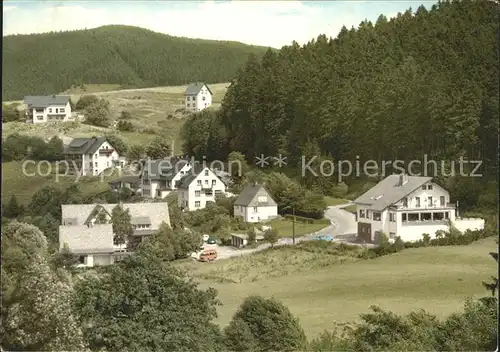 Stryck Willingen Fliegeraufnahme Kat. Willingen (Upland)