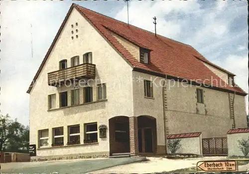 Struempfelbrunn Der Sockenbacher Hof DAK Erholungsheim Kat. Waldbrunn