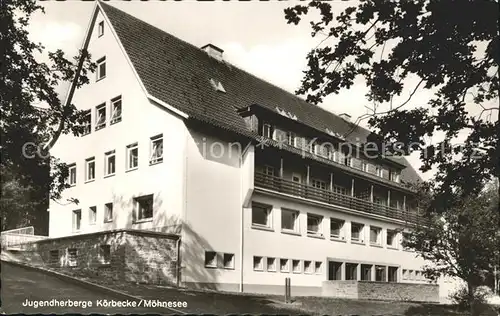 Koerbecke Moehnesee Jugendherberge Kat. Moehnesee