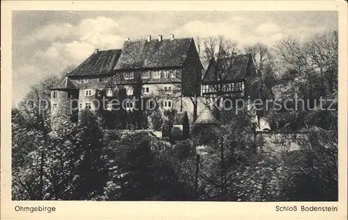 Leinefelde Worbis Schloss Bodenstein Kat. Leinefelde Worbis