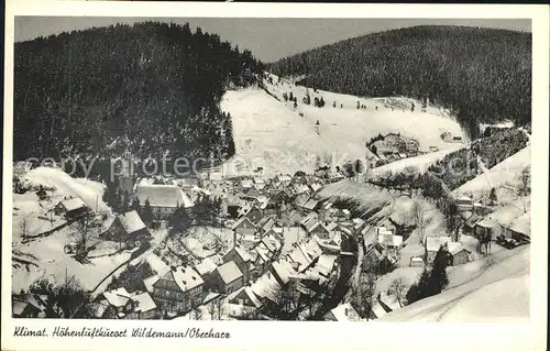 Wildemann Hoehenluftkurort Kat. Wildemann Harz