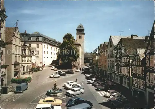 Hachenburg Westerwald Alter Markt Kat. Hachenburg