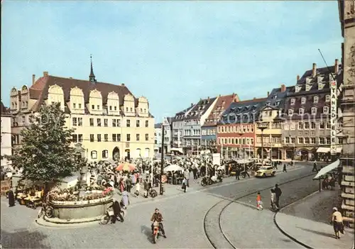 Naumburg Hessen Wilhelm Pieck Platz Kat. Naumburg