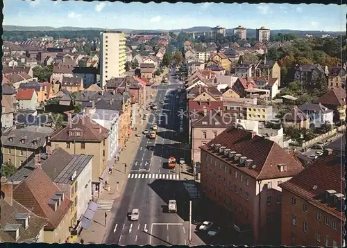 Giessen Lahn Gruenberger Strasse Fliegeraufnahme Kat. Giessen