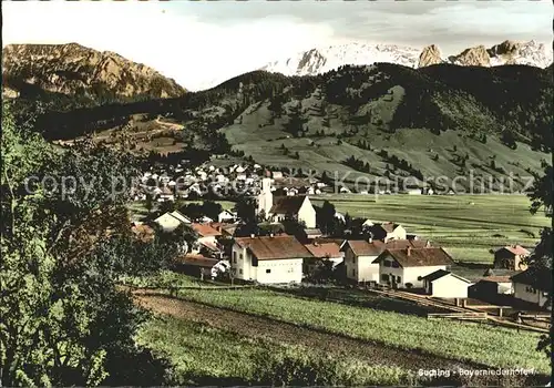 Buching Bayerniederhofen Ortsansicht Kat. Halblech