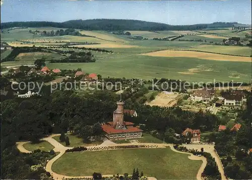 Luetjenburg Holstein Cafe Restaurant Bismarckturm Fliegeraufnahme Kat. Luetjenburg