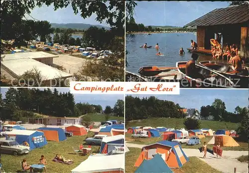 Tettenhausen Campingplatz Gut Horn am Waginger See Details Kat. Waging a.See