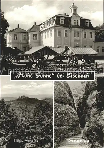 Eisenach Thueringen Hohe Sonne Kat. Eisenach