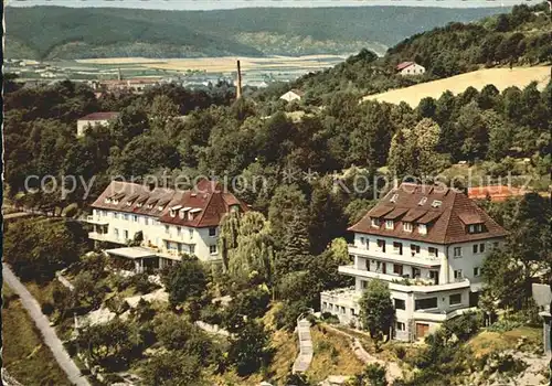 Bad Mergentheim Kuranstalten Haus in der Sonne Haus am Park Kat. Bad Mergentheim