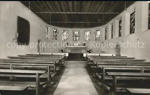 Waldkirch Breisgau St. Pius Kandelkapelle innen Kat. Waldkirch