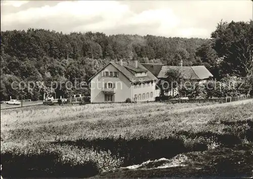 Ernstroda FDGB Erholungsheim Otto Heller Kat. Ernstroda