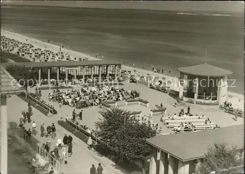 Binz Ruegen Konzertpavillon Strand Kat. Binz