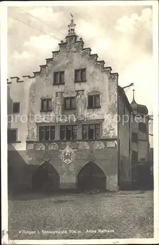 Villingen Schwenningen Altes Rathaus Kat. Villingen Schwenningen