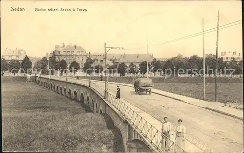 Sedan Ardennes Viaduc reliant Sedan a Torcy Kat. Sedan