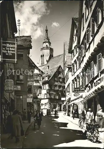 Tuebingen Neckargasse Kat. Tuebingen