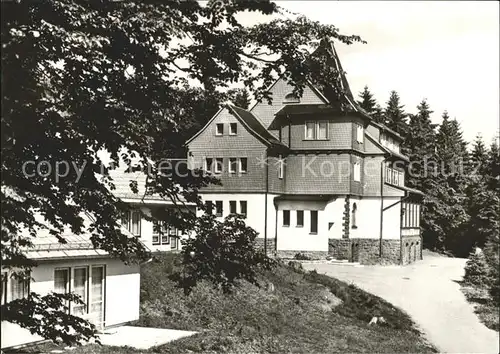 Finsterbergen FDGB Erholungsheim Spiessberghaus Kat. Finsterbergen Thueringer Wald