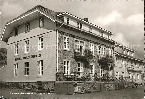 Belchen Baden Hotel Belchenhaus Kat. Neuenweg