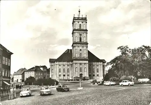 Neustrelitz Markt Stadtkirche Kat. Neustrelitz