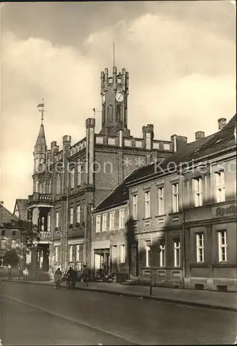 Kyritz Brandenburg Rathaus Kat. Kyritz