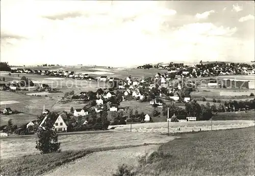 Breitenbrunn Erzgebirge Panorama Kat. Breitenbrunn Erzgebirge