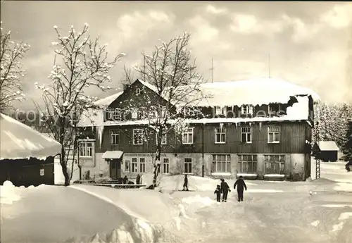 Johanngeorgenstadt OT Steinbach Ferienheim VEB Stahlwerk Riesa Kat. Johanngeorgenstadt