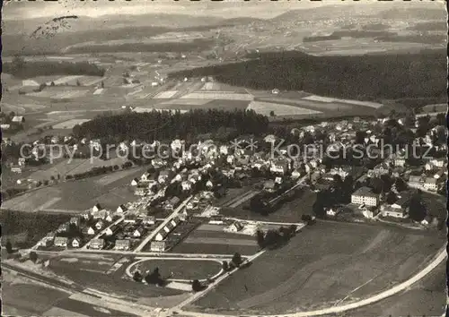 Koenigsfeld Schwarzwald Fliegeraufnahme Kat. Koenigsfeld im Schwarzwald