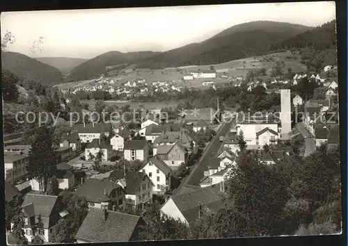 Schiltach Panorama Kat. Schiltach Schwarzwald