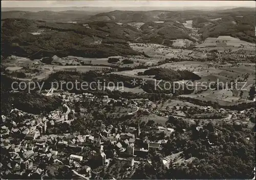 Lindenfels Odenwald Fliegeraufnahme Kat. Lindenfels