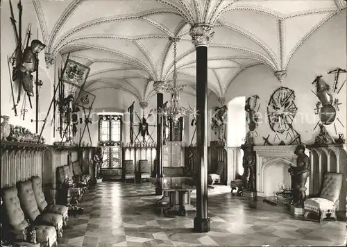 Stolzenfels Schloss Grosse Rittersaal Kat. Koblenz Rhein